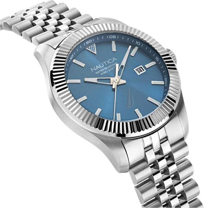 Productafbeelding Nautica Orologio a Tre Mani in Acciaio Inossidabile (Analoog horloge, 43 mm)