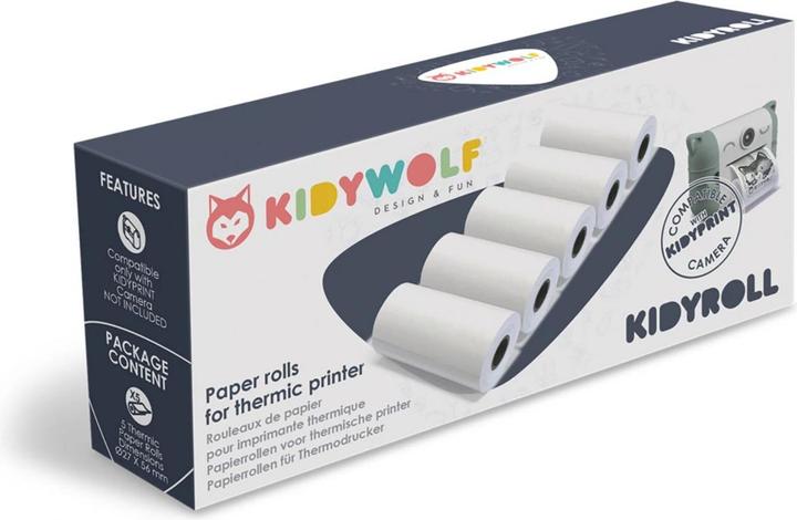 Kidywolf Normalpapier zu Sofortbildkamera