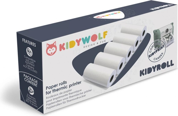 Immagine prodotto Kidywolf Dalla carta comune alla fotocamera istantanea
