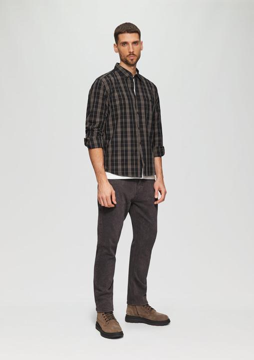 Immagine prodotto S.Oliver Hemd Regular Fit: Kariertes Hemd mit Label-Patch (XXL)