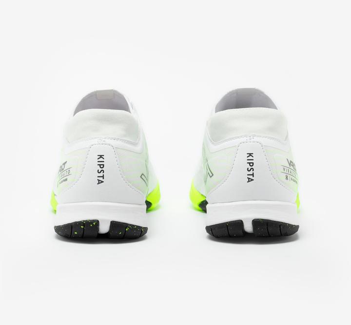 Immagine prodotto Kipsta Damen/Herren Fussball Multinockenschuhe Premium Leder Turf - Viralto IV weiss (45)