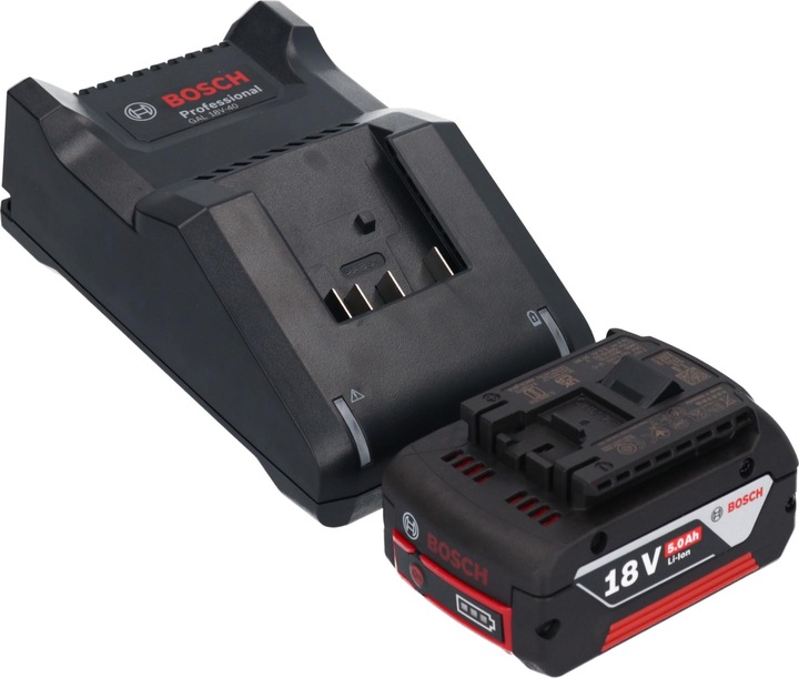 Actual product image Bosch Professional Bosch GKM 18V-50 Professional Akku Metall Handkreissäge 18 V 136 mm Brushless + 1x Akku 5,0 Ah +