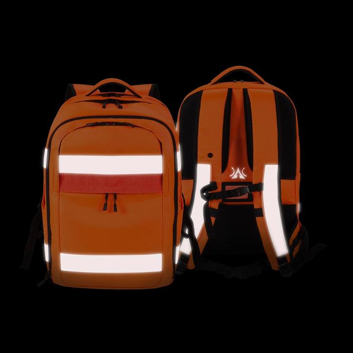Produktbild Dicota Backpack HI-VIS 32-38 Litre Orange (32 l)