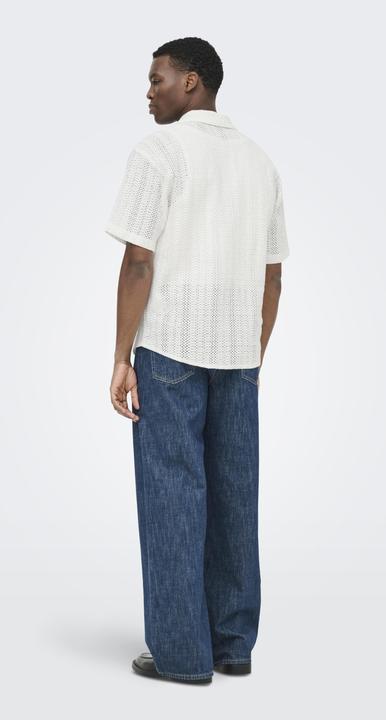 Immagine prodotto Only & Sons Onsdani Crochet Ss Shirt Noos (M)