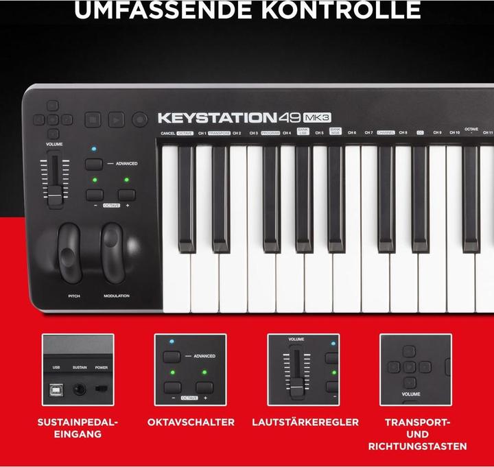 Actual product image M-Audio Keystation 49 MK3 (Keyboards)
