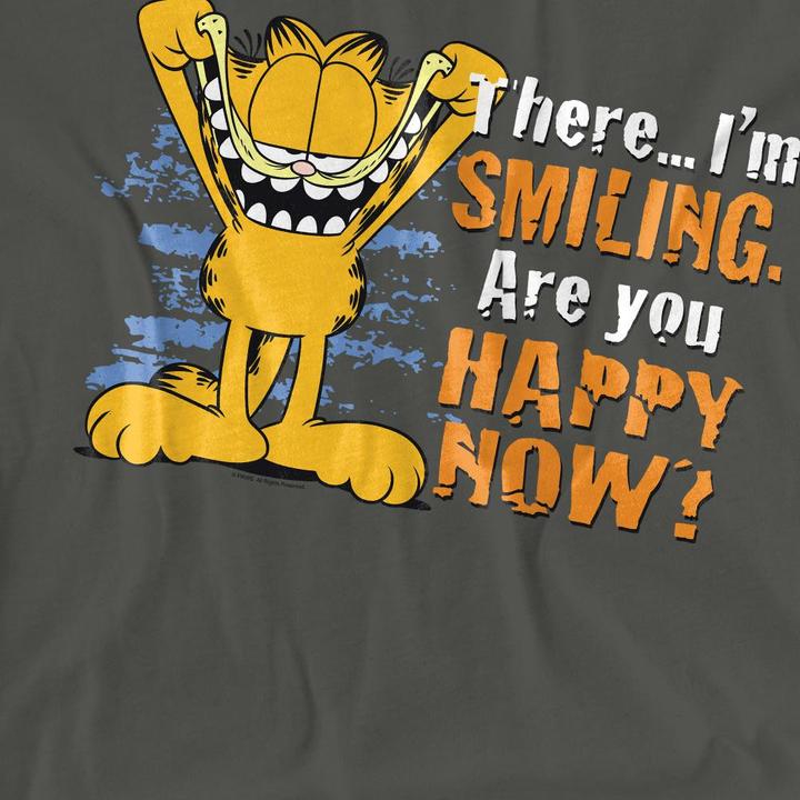 Immagine prodotto Garfield Smiling Maglietta Adulto Unisex (XXL)