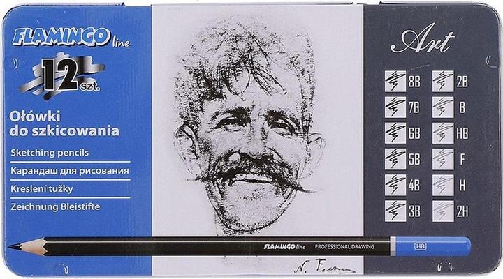 Image du produit Titanum Stylo d'esquisse 8B-2H 12pc (2H, 12x)