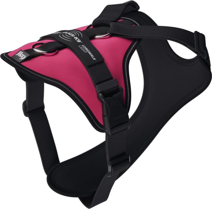 Produktbild Julius-K9 K9 Longwalk light sele w/trackerpocket,Dark pink,XL (XL, Hund)