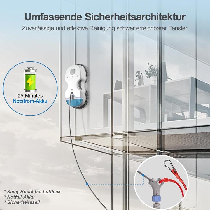 Actual product image Fensterputzroboter S7 Plus mit Sprühfunktion