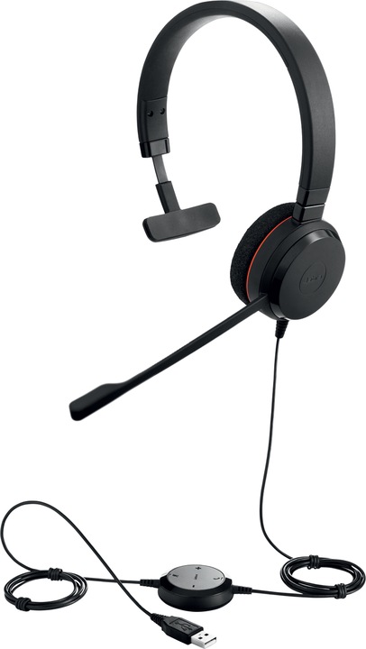 Actual product image Jabra Evolve 20 UC (Cable, USB-A)