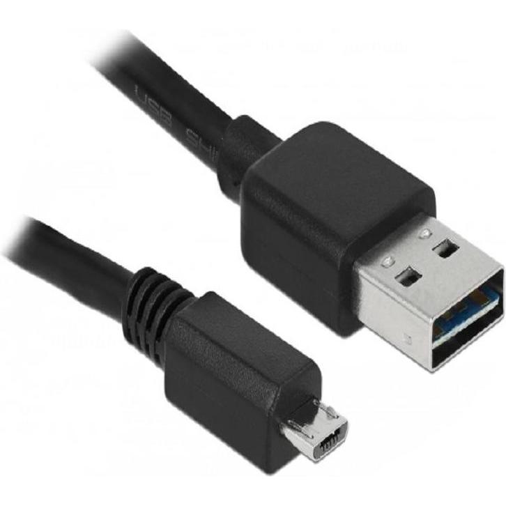 Delock EASY-USB 2.0-Kabel (1 m, USB 2.0), USB Kabel