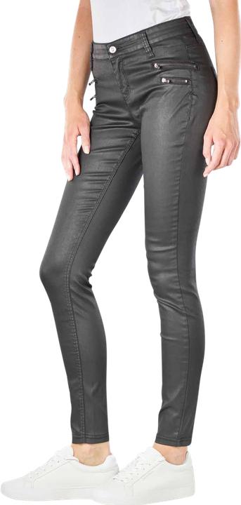 Produktbild MAC Jeans Zip Skinny Jeans Coated Black (W26/L32)