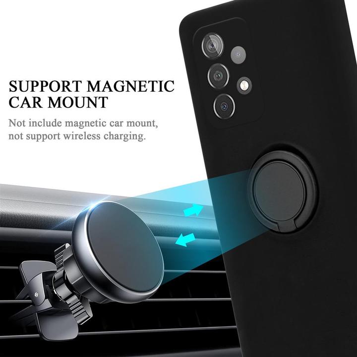 Actual product image Cadorabo TPU Liquid Ring Silicone Case Cover (Samsung Galaxy A52, Samsung Galaxy A52 5G, Samsung Galaxy A52s 5G)