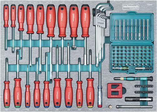 Image du produit technocraft Chariot d'atelier SWISS TEAM WOOD 282-pcs (282 x)