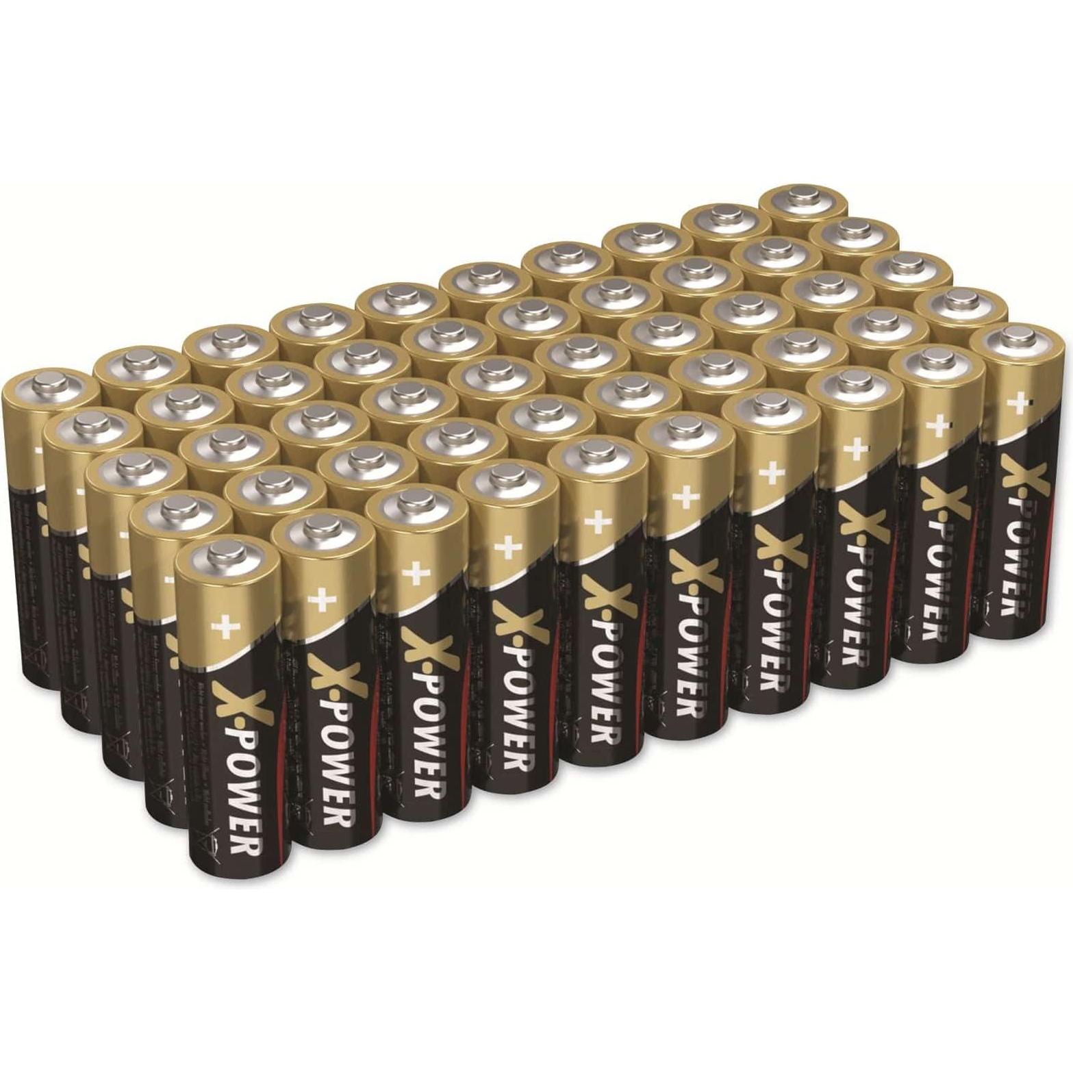 Ansmann Alkaline X-Power 50er Box AAA - Vorteilsbox (50 Stk., AAA), Batterien + Akkus