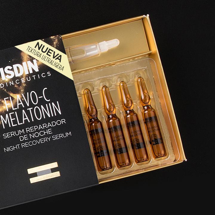 Actual product image Isdin Flavo-C melatonin (60 ml)