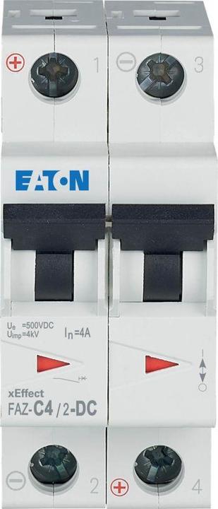 Immagine prodotto Eaton MOE FAZ-C4/2-DC Interruttore di protezione di linea
