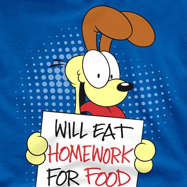 Produktbild Garfield Will Eat Homework TShirt (4XL)