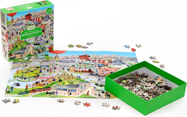 Produktbild Die Geschichte des Impressionismus (500 Teile)