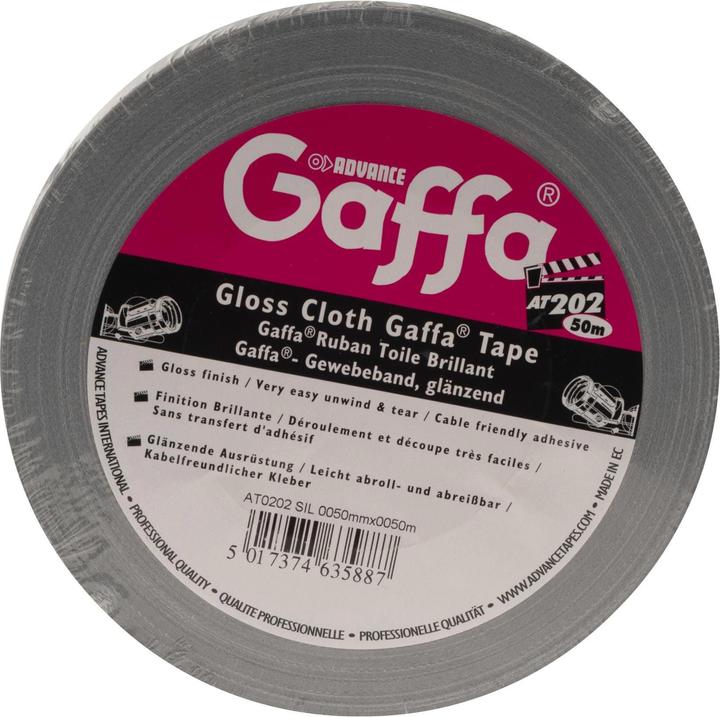 Produktbild Advance Gaffa Tape Silber 50mm breit, 50m lang (50 mm)