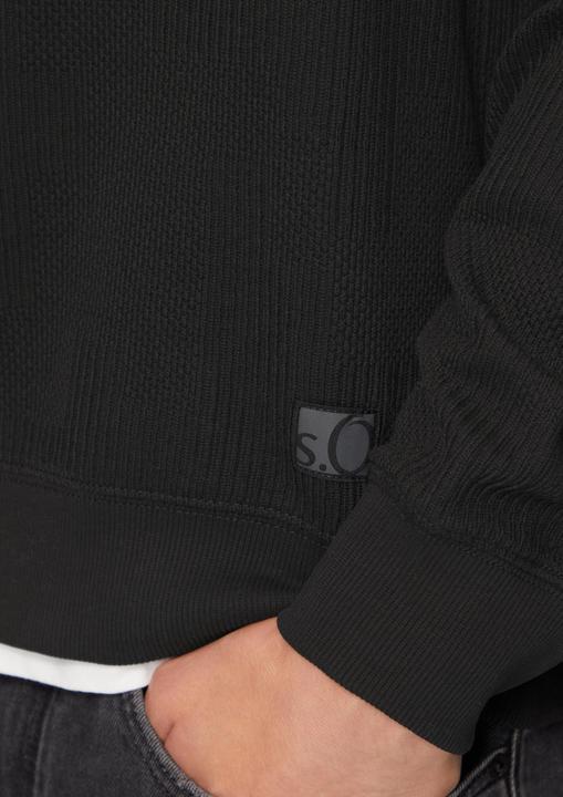 Immagine prodotto S.Oliver Sweatshirt Sweatshirt aus Jacquard in Strick-Optik (3XL)