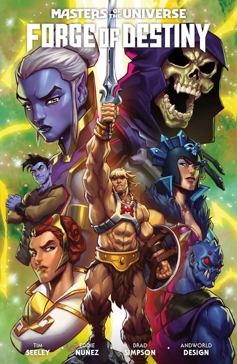 Actual product image Masters of the Universe: Forge of Destiny (English, Tim Seeley, Eddie Nunez, 2024)