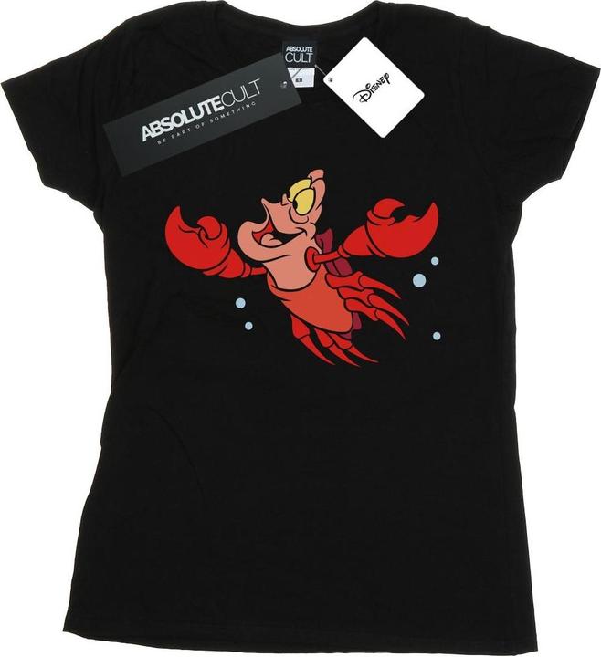 Immagine prodotto Disney The Little Mermaid Sebastian Bubbles Maglietta Donna (L)
