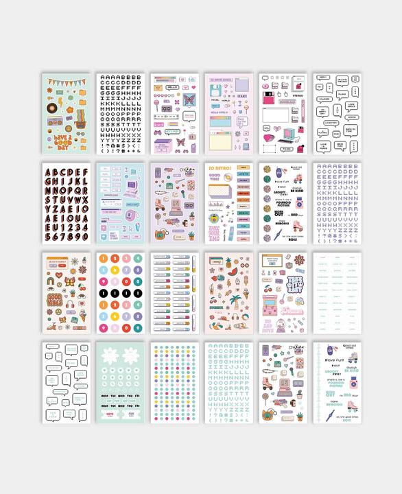 Produktbild I Am Creative Planner Stickerbook II (24 Sticker)