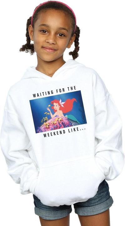 Produktbild Disney Princess Ariel Waiting For The Weekend Kapuzenpullover Mädchen (128)
