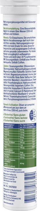 Actual product image Tetesept Boost 17 (17 Piece, Effervescent tablet, 129 g)