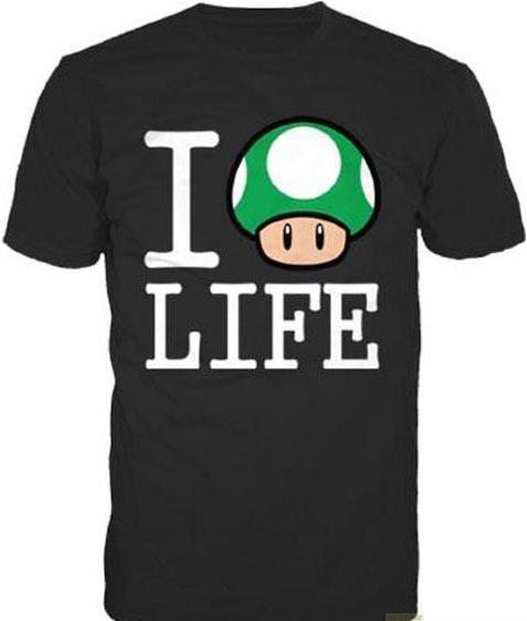 Actual product image Bioworld Nintendo - I Love Life - S size (L)