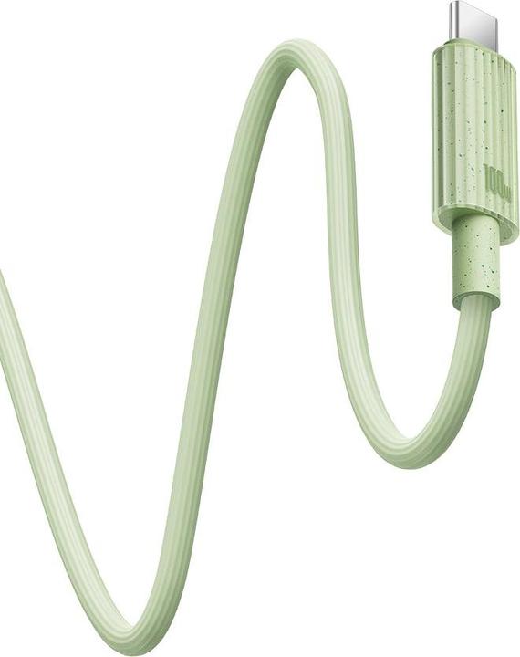 Produktbild Baseus Fast Charging cable USB-C to USB-C Habitat Series 2m 100W (green) (2 m, 100 W)