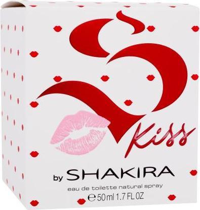 Actual product image Shakira S Kiss by Eau de Toilette Spray 50 ml (Eau de toilette, 50 ml)