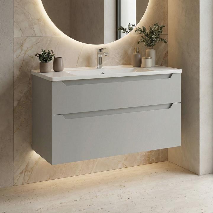 Produktbild Homitis Messina 100 v2 Bathroom Cabinet With Sink