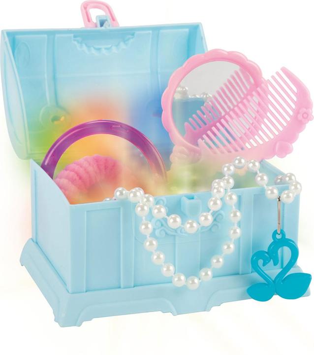 Image du produit Toi-Toys Bijoux de princesse des glaces dans un coffre au trésor avec son et lumière