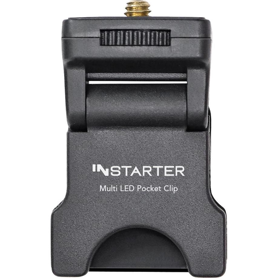 Wiltec Multi LED Taschenclip (Weitere Dauerlichter), Dauerlicht, Schwarz