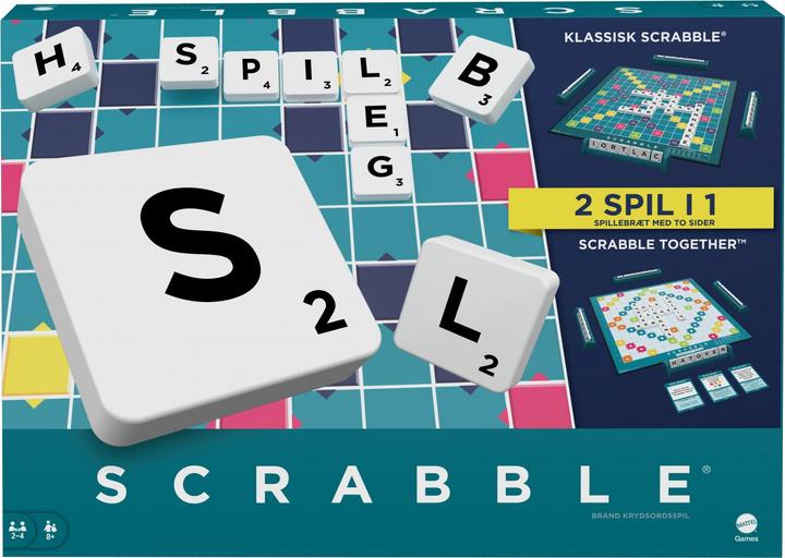 Produktbild Mattel Scrabble (Dänisch)