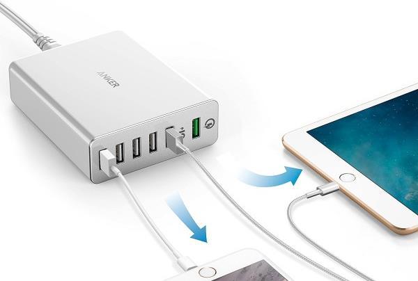 Produktbild Anker 6-Port USB Ladegerät mit Quick Charge