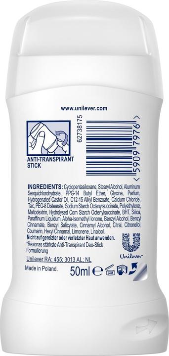 Actual product image Rexona Deo Stick Maximum Protection Clean Scent 40 ml (Stick, 50 ml)