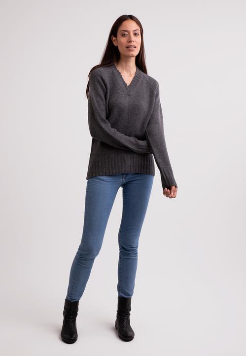 Produktbild Cash-Mere Recycelter Kaschmir V-Ausschnitt Pullover (XS)