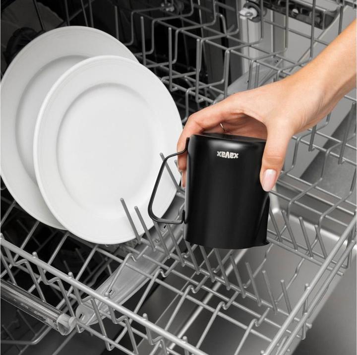 Actual product image Xavax Stainless steel barista milk jug, milk froth jug, 350ml, matt black