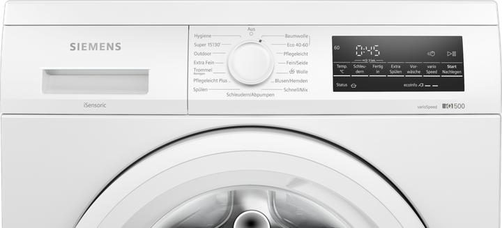 Actual product image Siemens WU14UT22 (9 kg, Left)