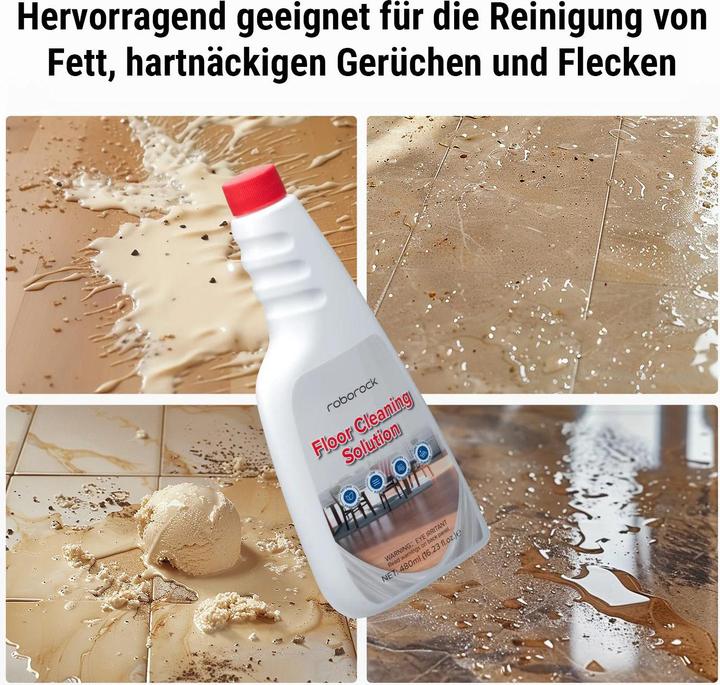 Productafbeelding Roborock Vloeistof voor vloerreiniging 2x 480 ml