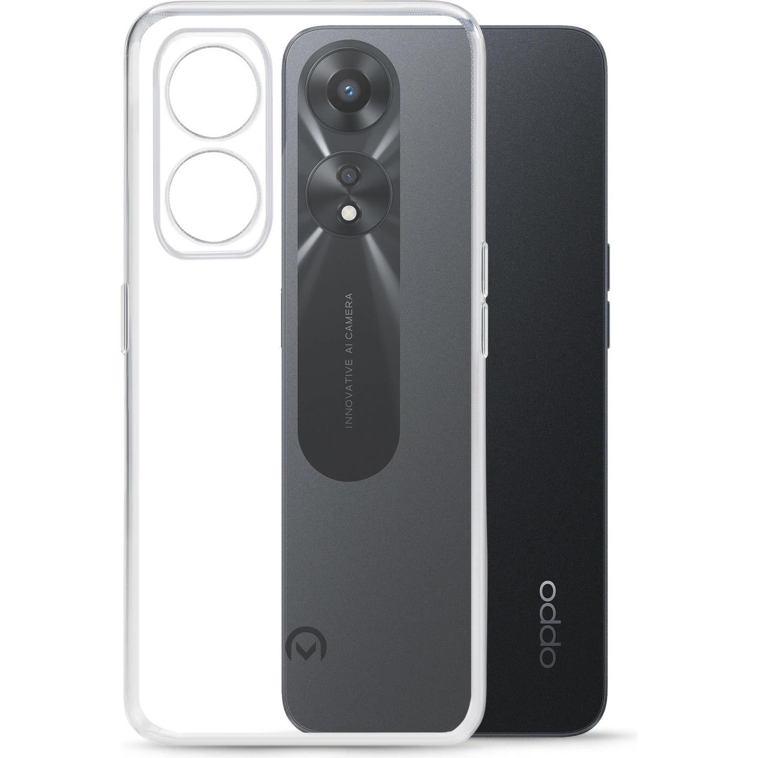 Mobilize Gelee-Hülle (Oppo A78 5G), Smartphone Hülle, Transparent