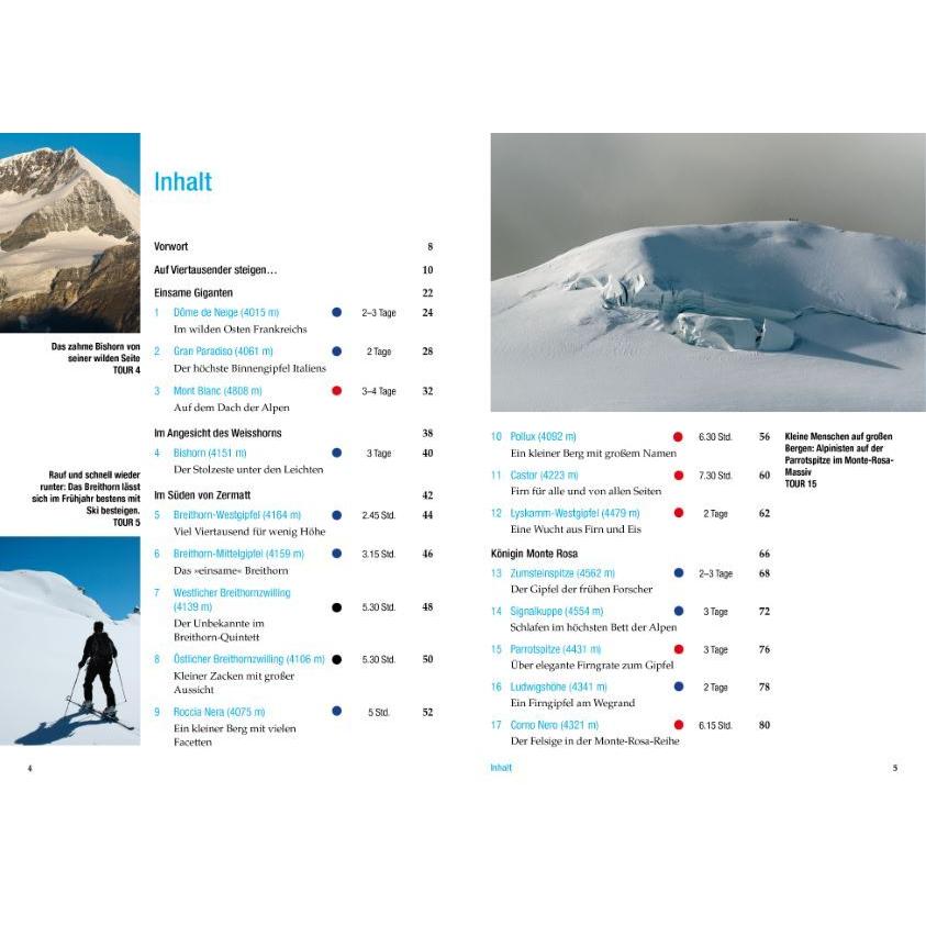 Thumbnail - Leichte 4000er Alpen, Ratgeber von Caroline Fink