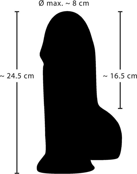 Produktbild Realistixxx Real Big Dong 8 cm