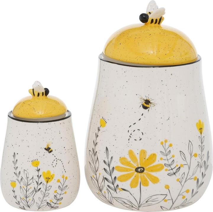 Actual product image Boltze Home Storage Jar Bieni 2 pieces, 1.4 l, Multicolor (1.40 l)