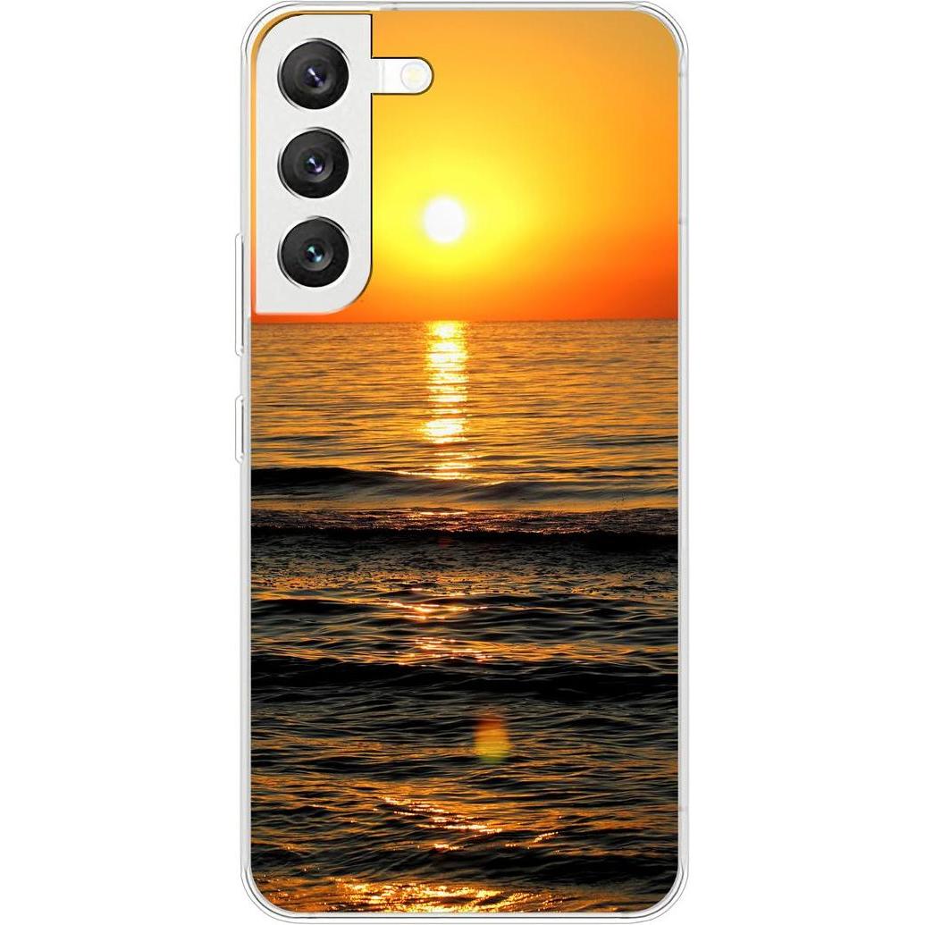 König Design Hülle Handy Schutz für Samsung Galaxy S22 5G Case Cover Tasche Bumper Etuis TPU (Samsung Galaxy S22 5G), Sm...