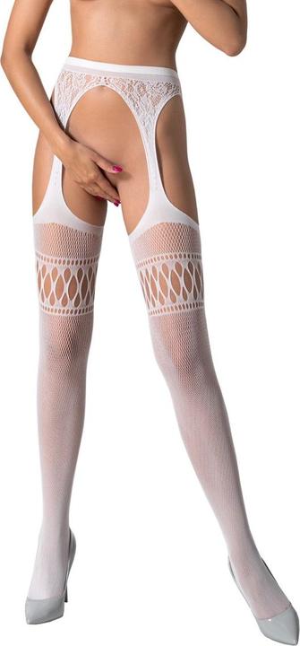 Produktbild Passion S026 Medias Con Liguero Blanco Talla Unica (One Size, Einzelpack)