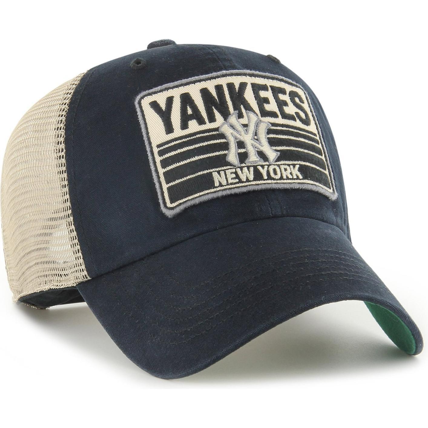 47 Brand, Herren, Cap, Trucker Four Stroke New York Yankees, Schwarz